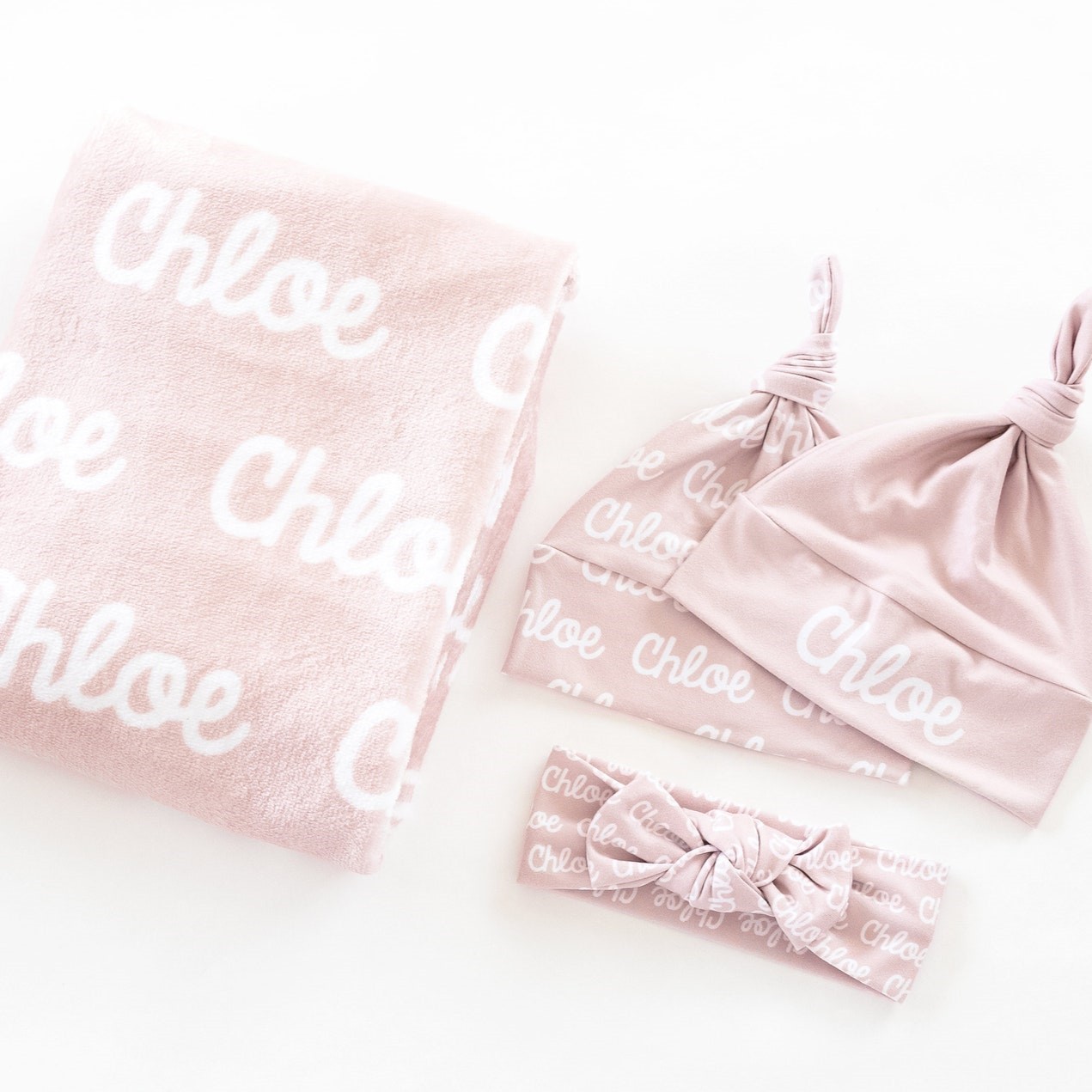 Personalized Baby Swaddle Blanket Set for Comfort & Unique | BBBlanket06