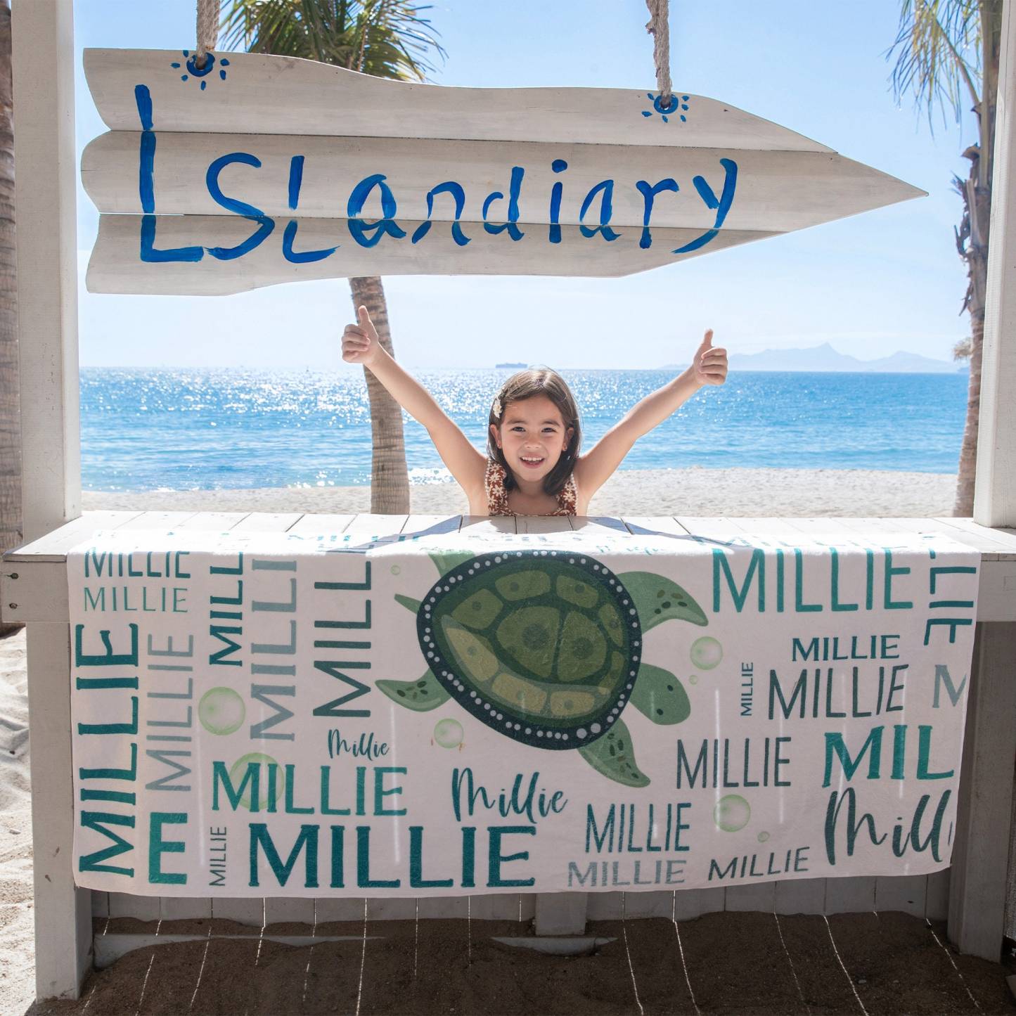 Personalized Ocean Animals Beach towels for Summer & Beach | CWTowel74