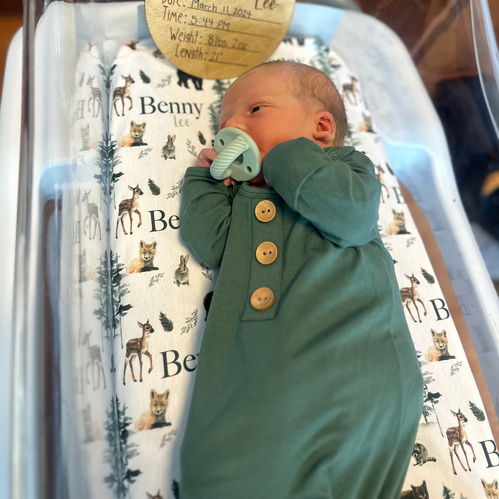 Personalized Baby Swaddle Blanket Set for Comfort & Unique | BBBlanket22