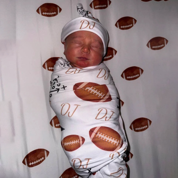 Personalized Baby Swaddle Blanket Set for Comfort & Unique | BBBlanket31