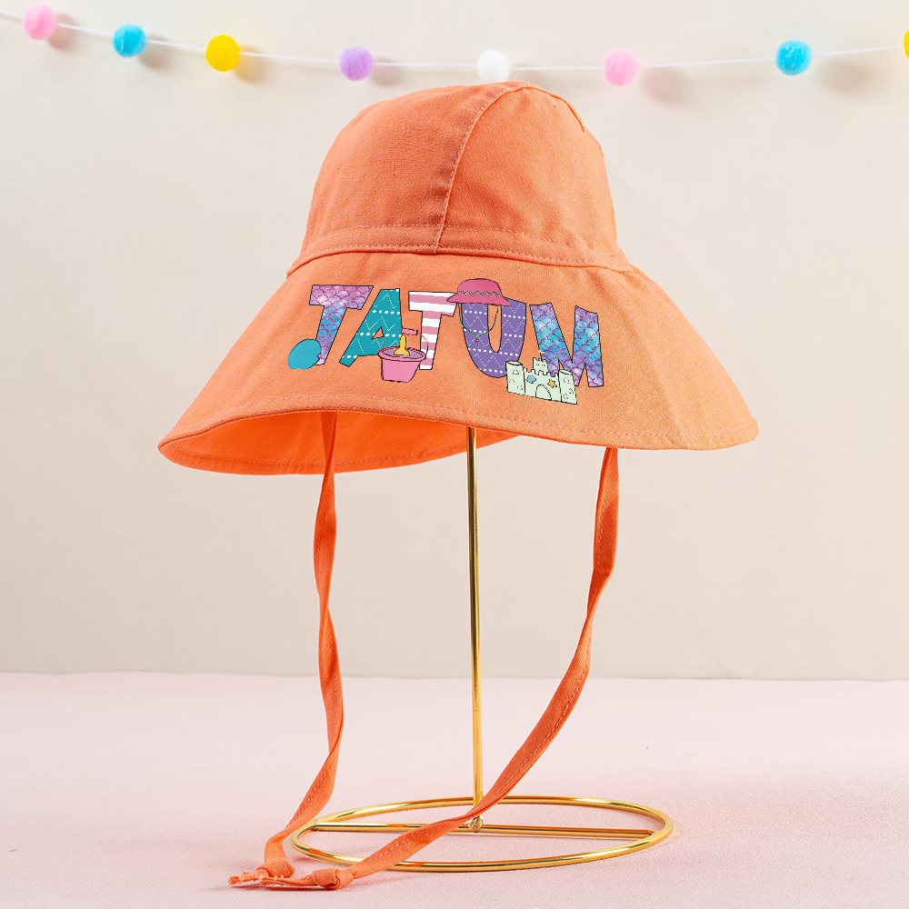 Personalized Cute Design Summer Bucket Hat for Comfort & Unique | CWBeach190