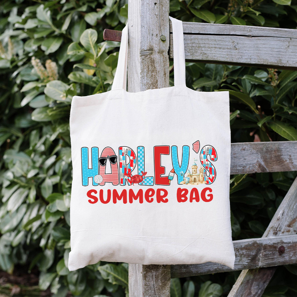 Personalized Kids Original Summer Beach Bag | CWBeach191
