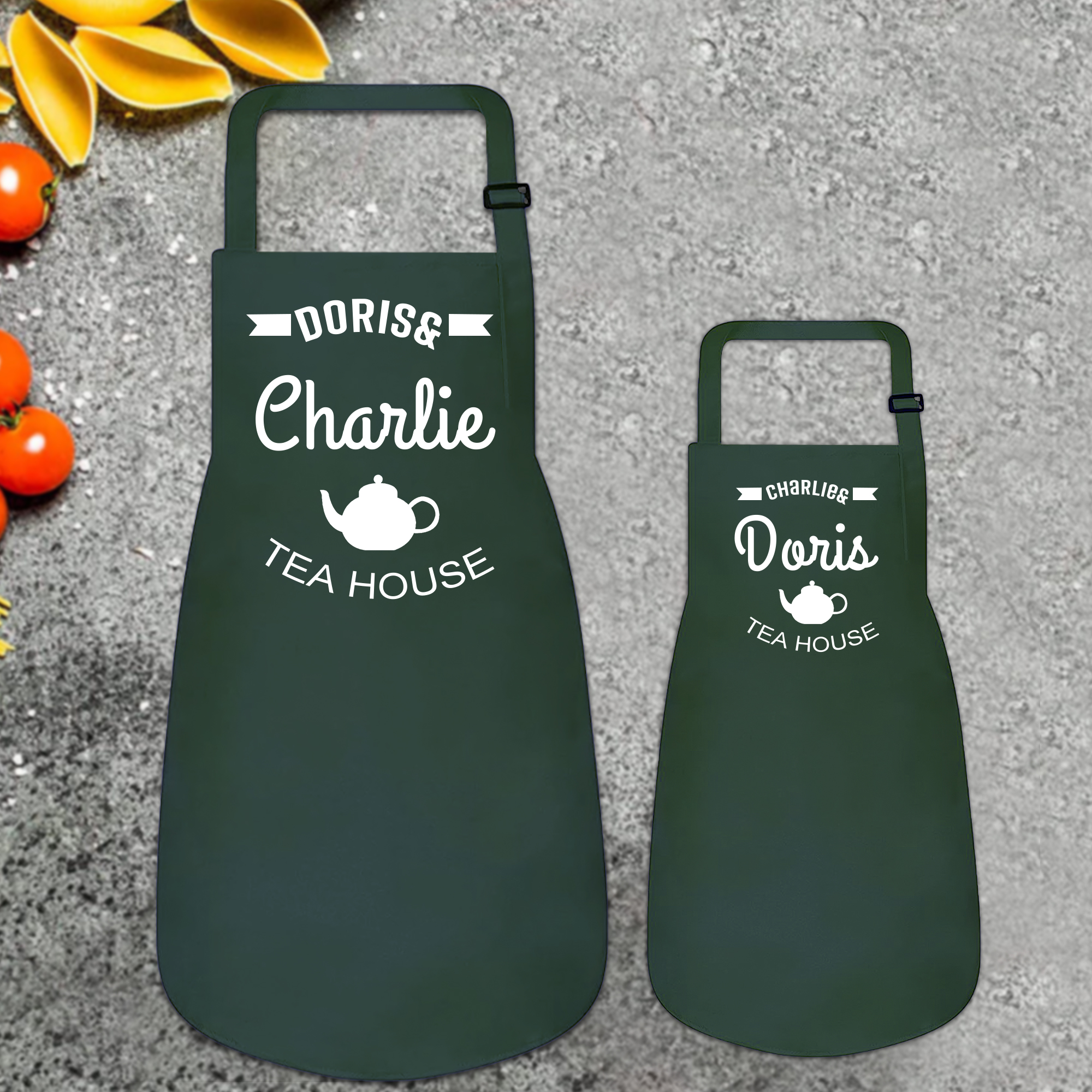 Personalised Multifunctional Waterproof Matching Family Apron | Apron30