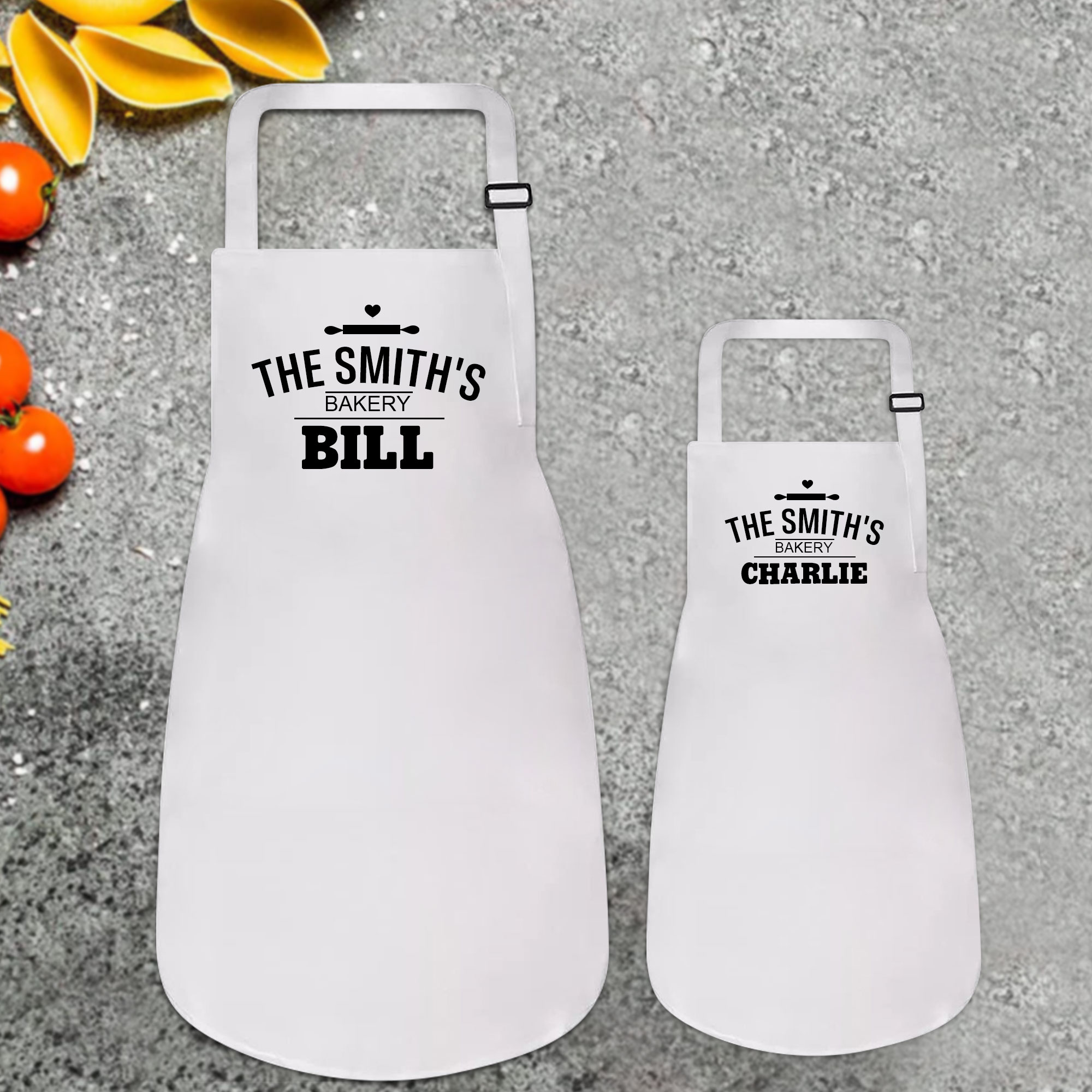 Personalised Multifunctional Waterproof Matching Family Apron | Apron33