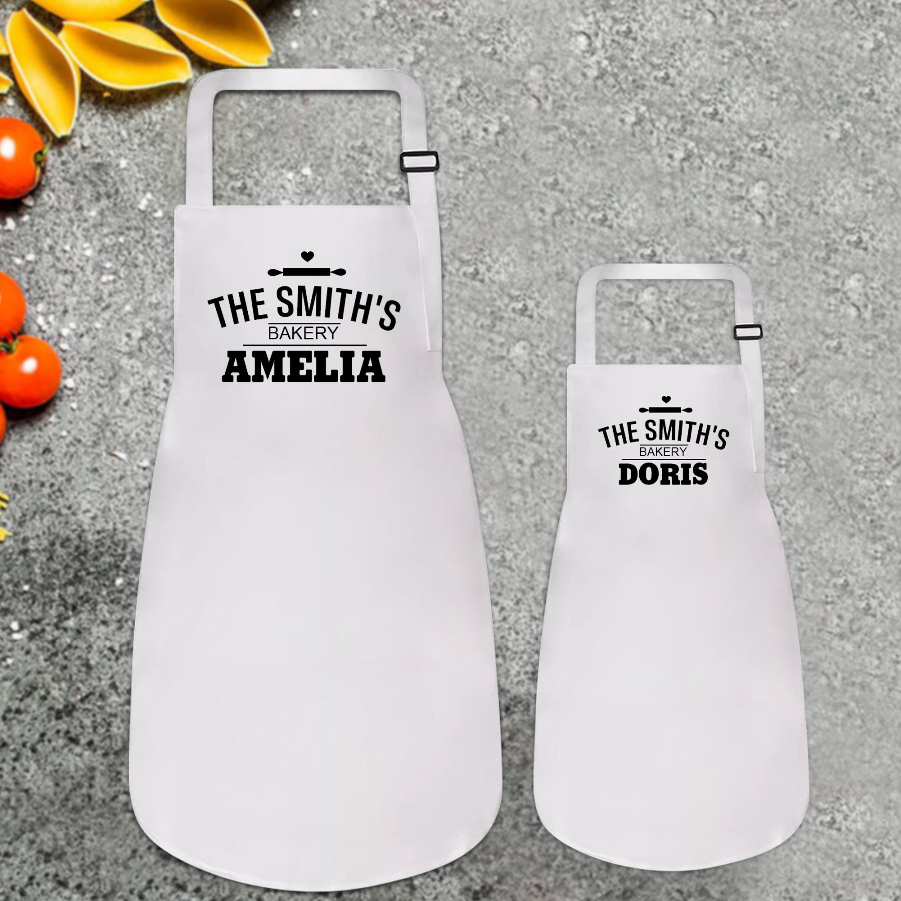 Personalised Multifunctional Waterproof Matching Family Apron | Apron3301
