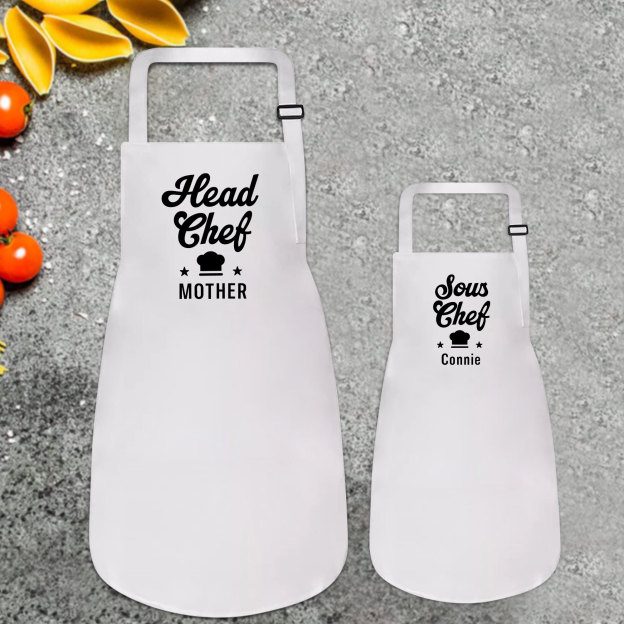 Personalised Multifunctional Waterproof Matching Family Apron | Apron3401
