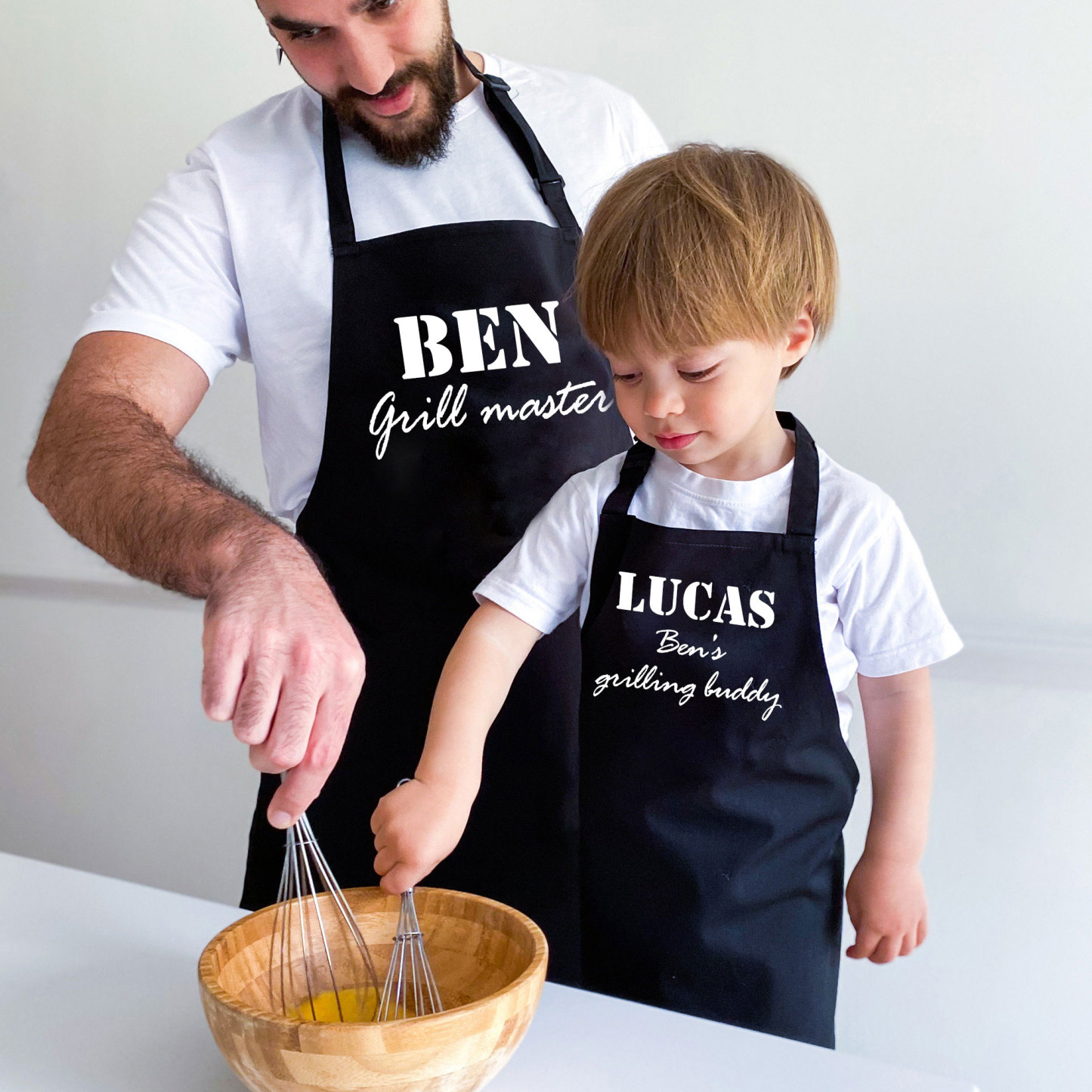 Personalised Multifunctional Waterproof Matching Family Apron | Apron35