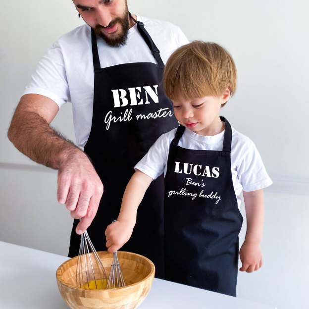 Personalised Multifunctional Waterproof Matching Family Apron | Apron35