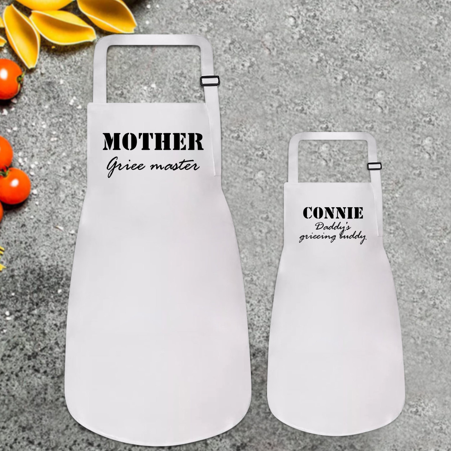 Personalised Multifunctional Waterproof Matching Family Apron | Apron3501