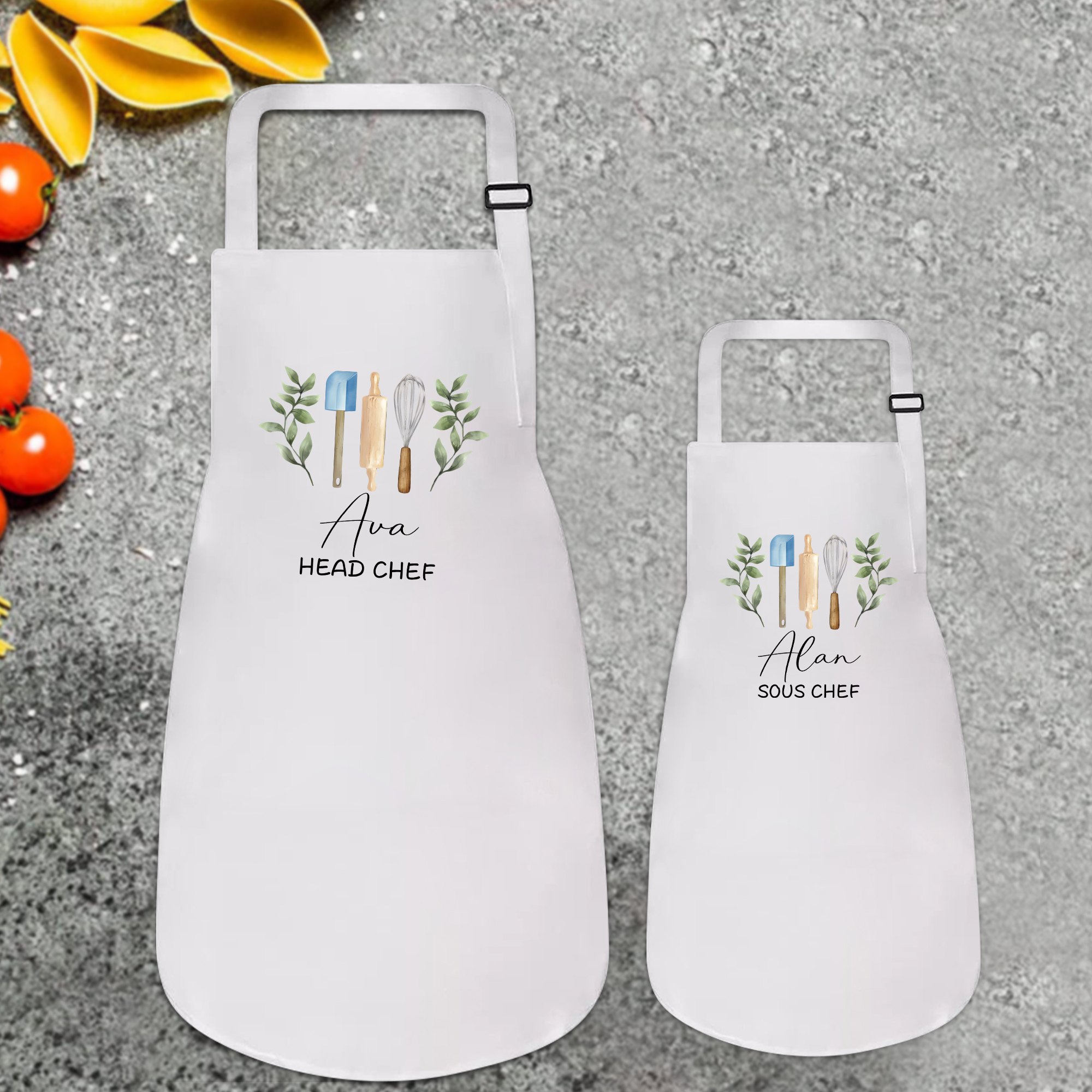 Personalised Multifunctional Waterproof Matching Family Apron | Apron36