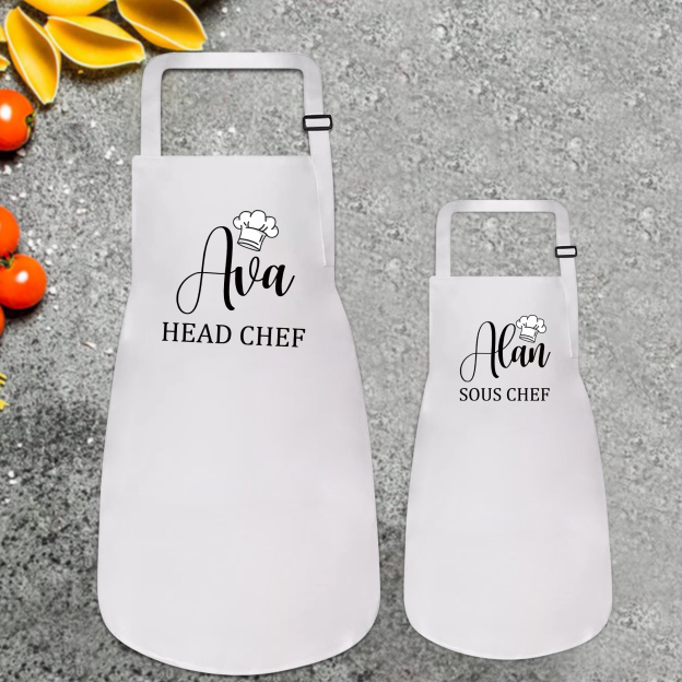 Personalised Multifunctional Waterproof Matching Family Apron | Apron38