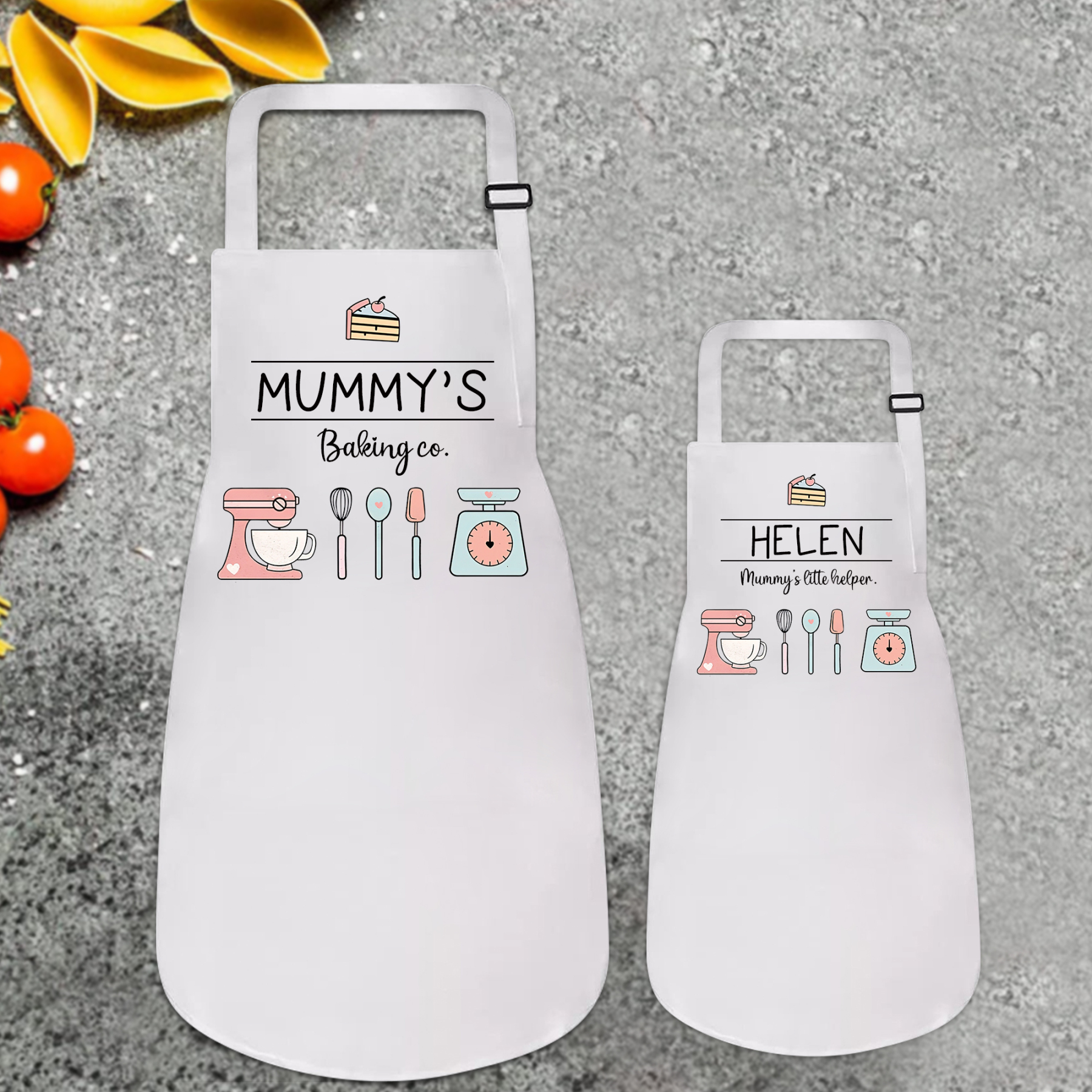 Personalised Multifunctional Waterproof Matching Family Apron | Apron43
