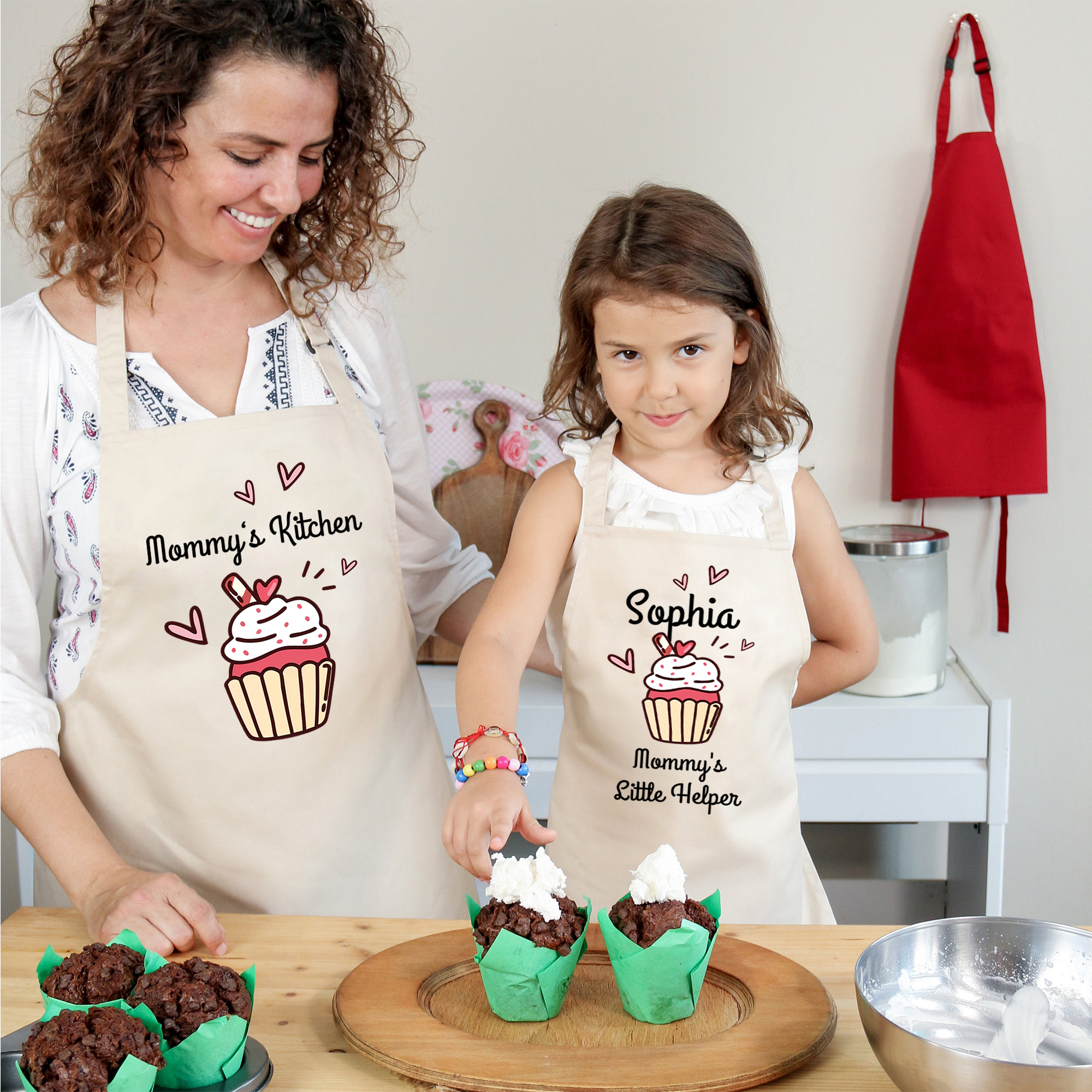Personalised Multifunctional Waterproof Matching Family Apron | Apron46