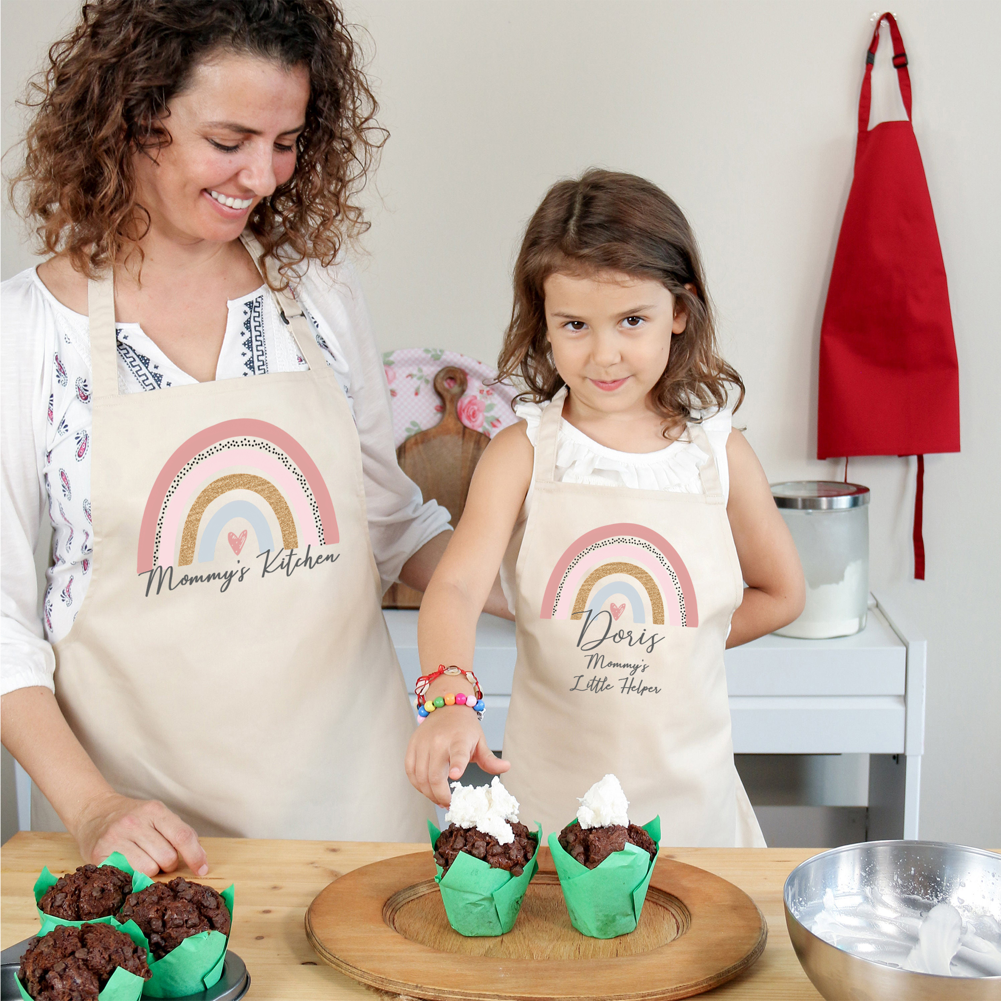 Personalised Multifunctional Waterproof Matching Family Apron | Apron47