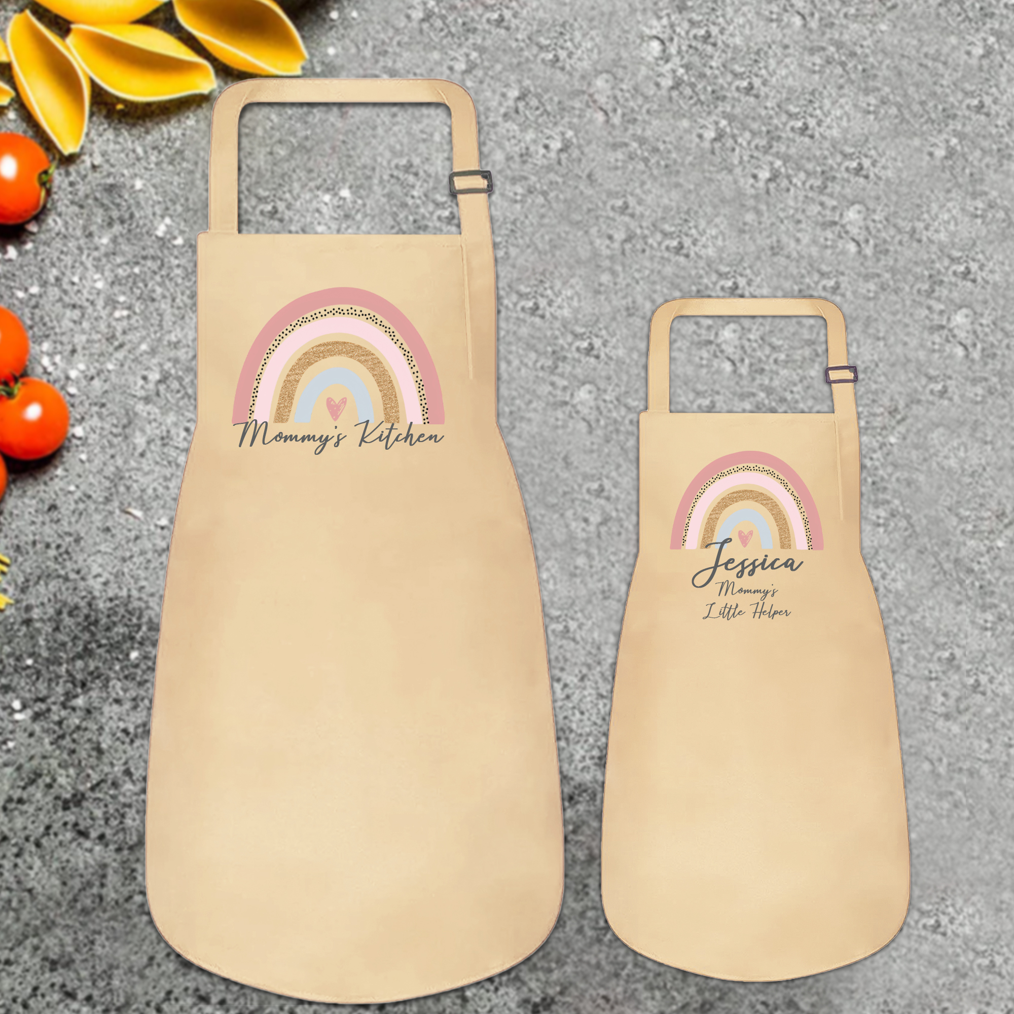 Personalised Multifunctional Waterproof Matching Family Apron | Apron47