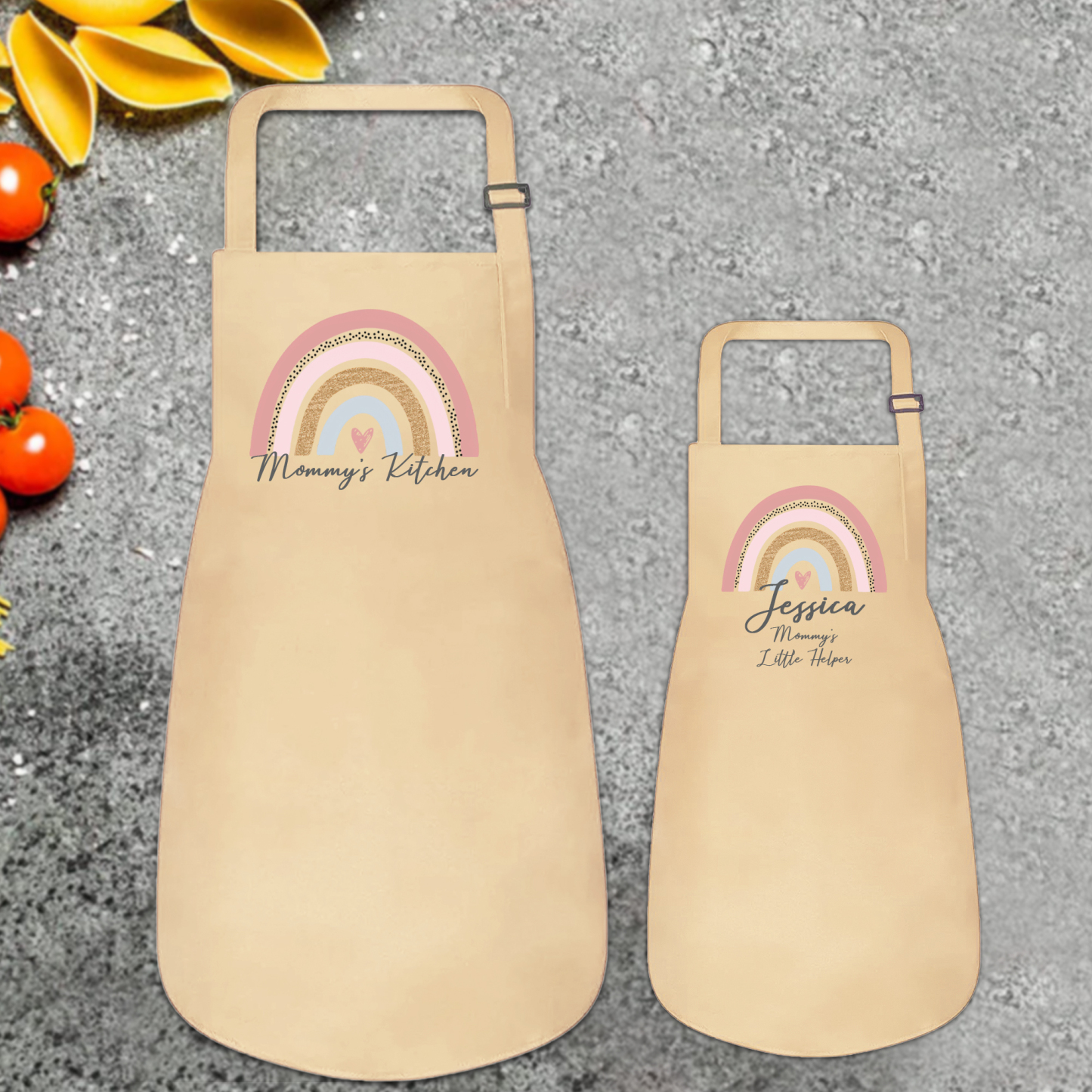 Personalised Multifunctional Waterproof Matching Family Apron | Apron47