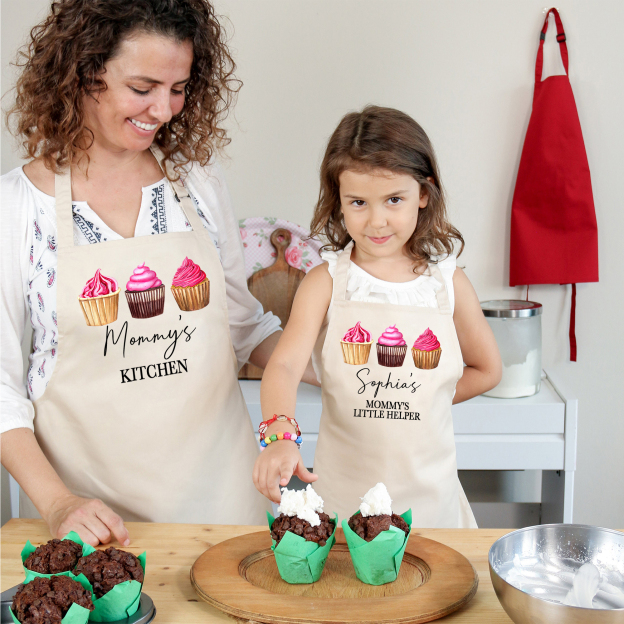 Personalised Multifunctional Waterproof Matching Family Apron | Apron48