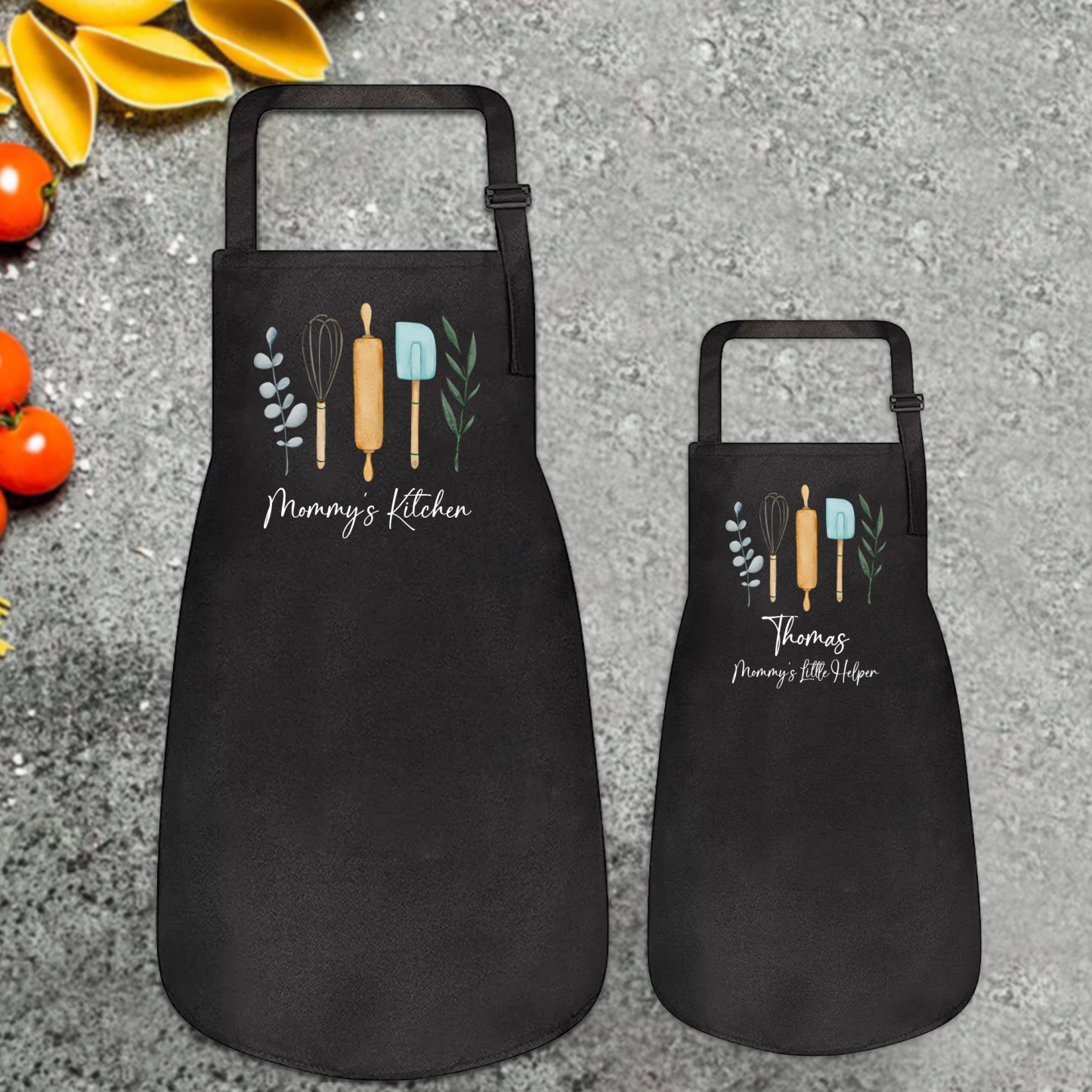 Personalised Multifunctional Waterproof Matching Family Apron | Apron49