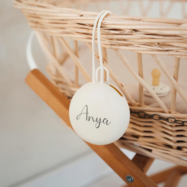 Personalized Baby Silicone Soother Holder Case | CWToy225