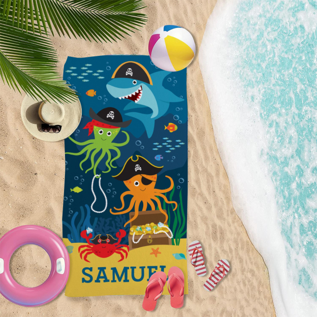 Personalized Lovely Kid Towel for Summer & Beach | CWTowel167