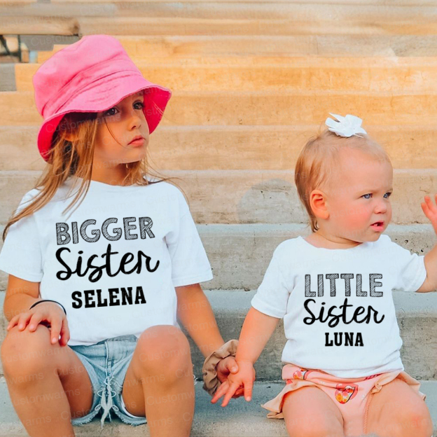 Personalized Matching Sibling Shirts | CWSibling02