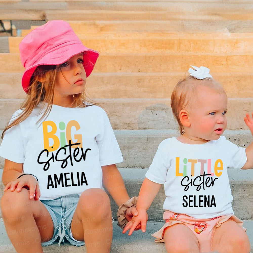 Personalized Matching Sibling Shirts | CWSibling04
