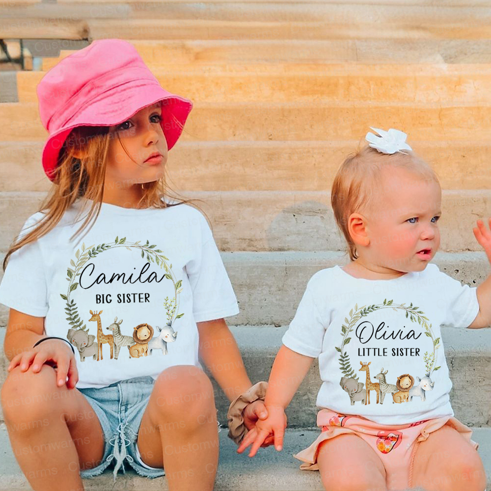 Personalized Matching Sibling Shirts | CWSibling06