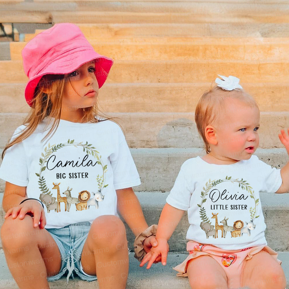 Personalized Matching Sibling Shirts | CWSibling06