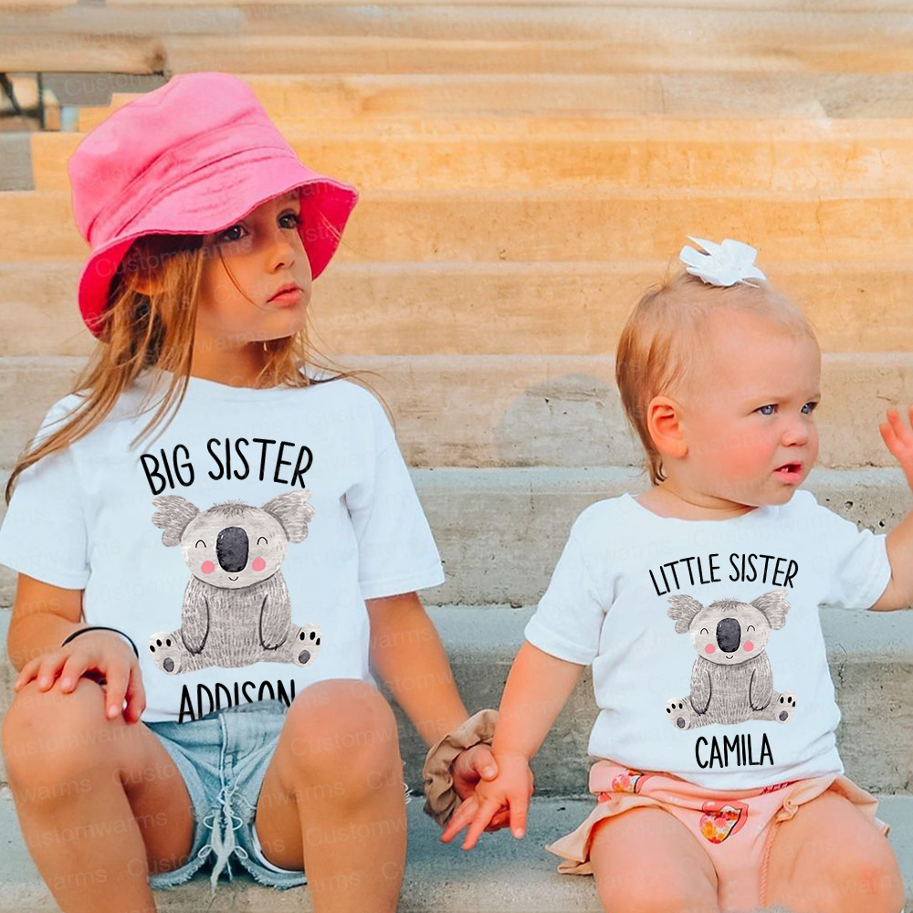 Personalized Matching Sibling Shirts | CWSibling07