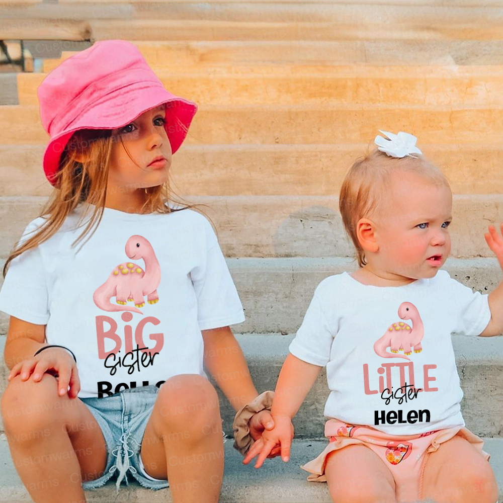 Personalized Matching Sibling Shirts | CWSibling08