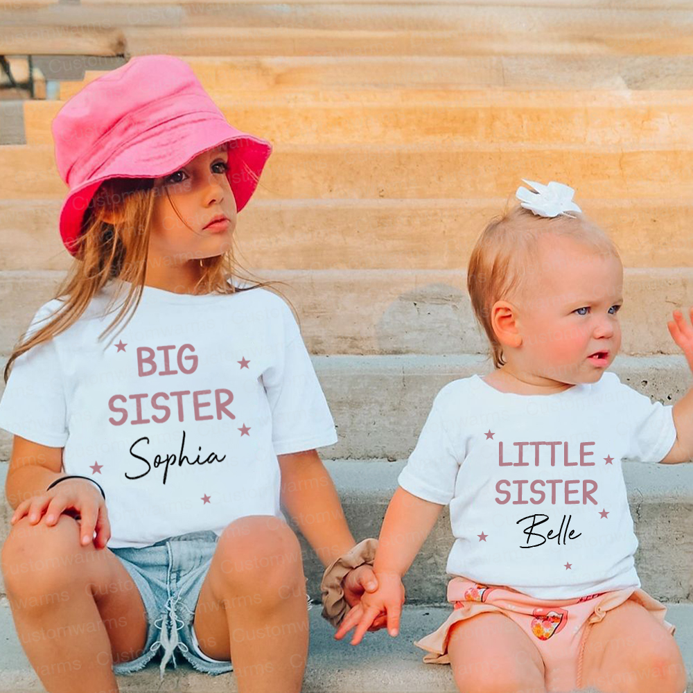 Personalized Matching Sibling Shirts | CWSibling10