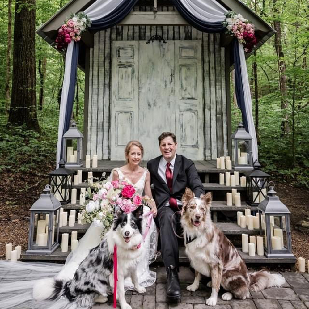 Personalized Wedding Pet Bow Tuxedo Suit | BKPet157