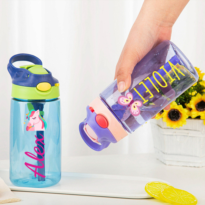 Personalised BPA Free 16oz Kid Water Bottles | YouBottle66