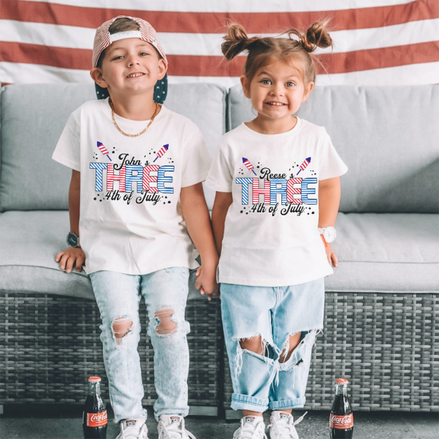 Personalized 4th of July Independence Day Shirts | CWBaby234