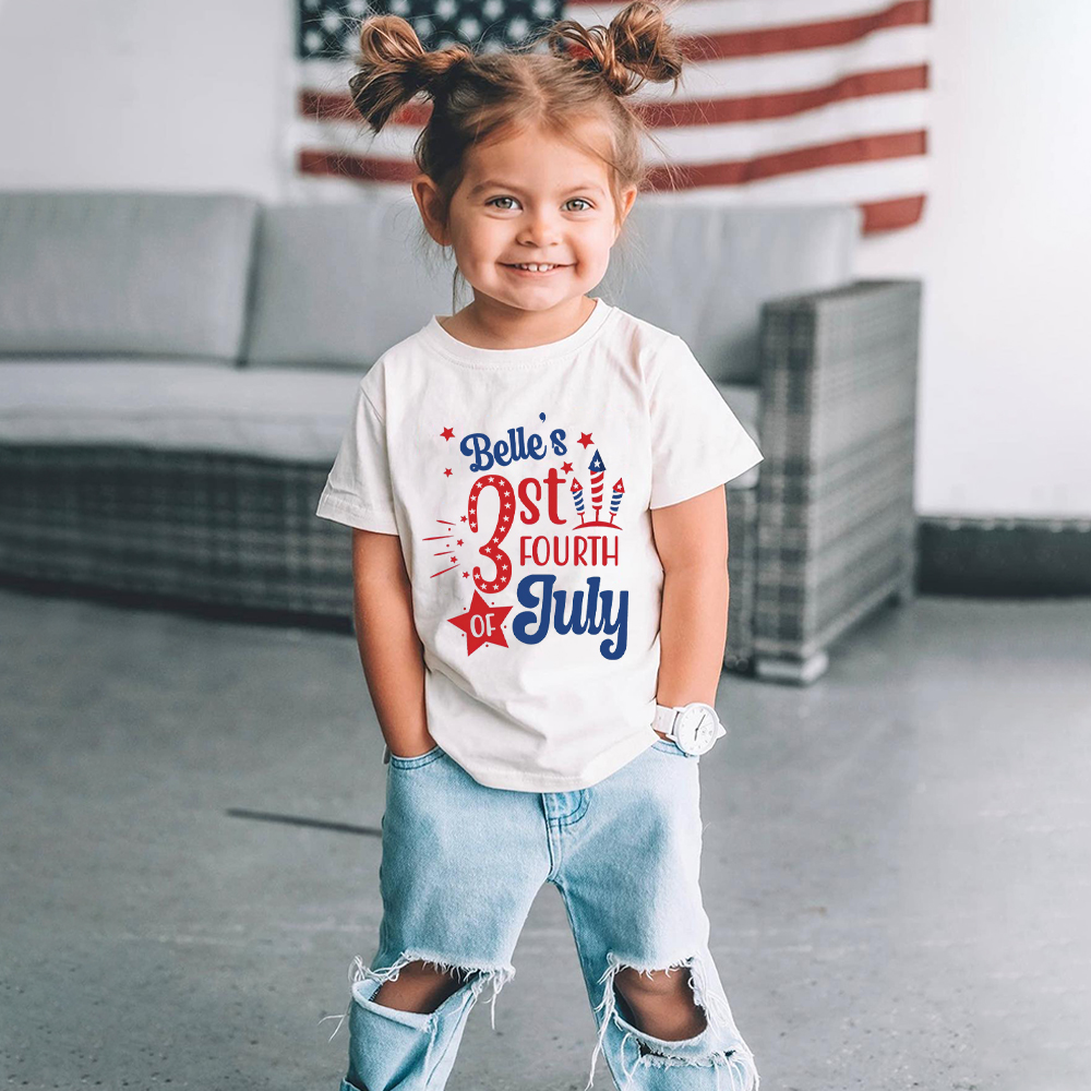Personalized 4th of July Independence Day Shirts | CWBaby241