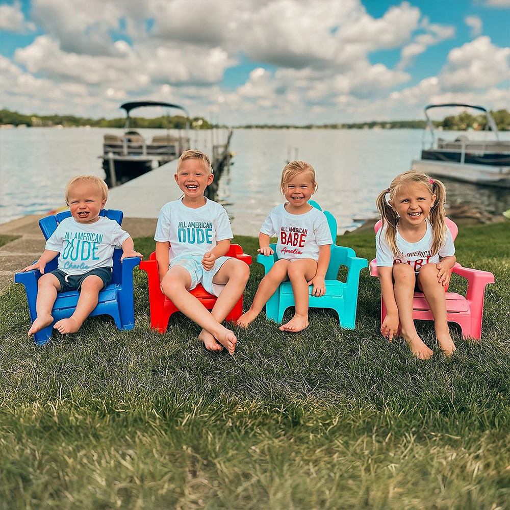 Personalized 4th of July Independence Day Shirts | CWBaby243