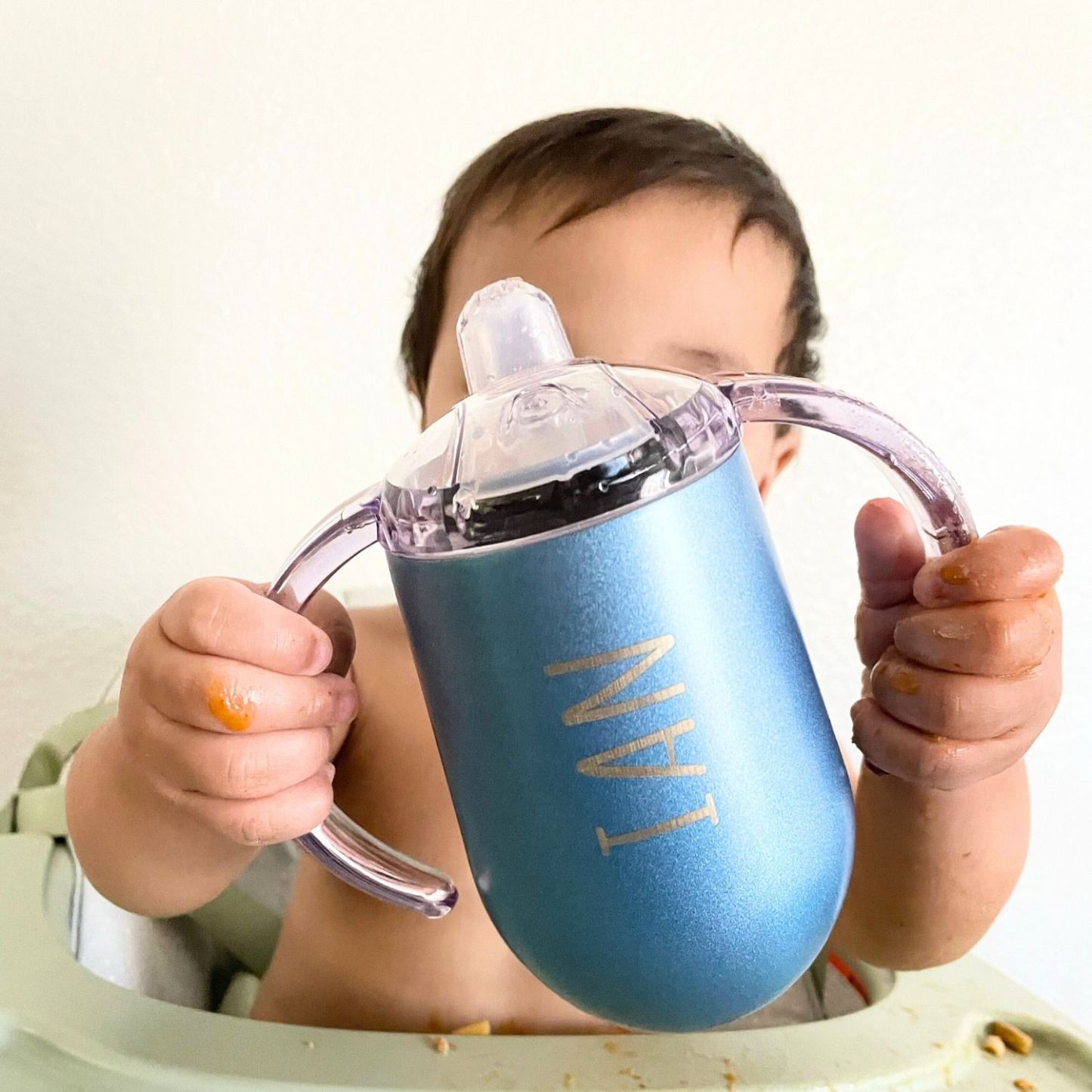 Personalized Stainless Steel Sippy Kids Cup  | Youcup03