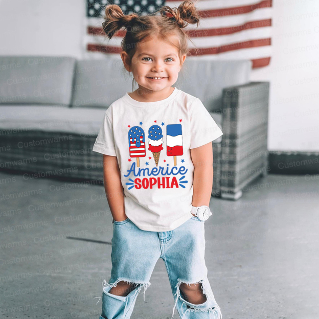 Personalized 4th of July Independence Day Shirts | CWBaby251
