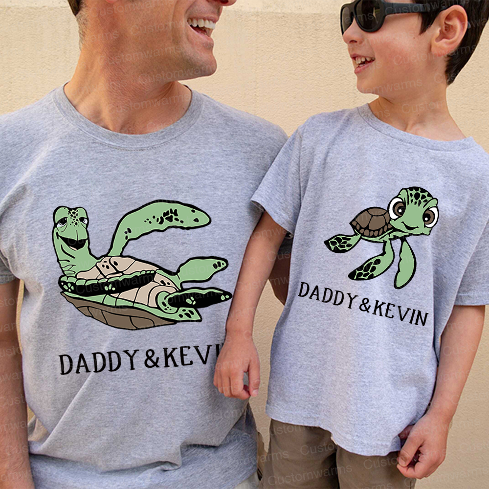 Personalized First Father's Day Daddy and Me Outfit | CWFamily117