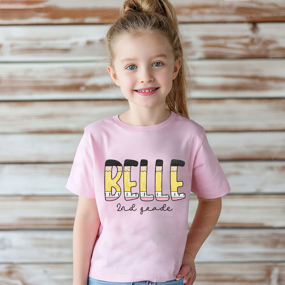 Personalized First Day Of Back To School Shirt | CWSchool09