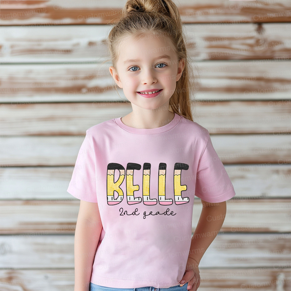 Personalized First Day Of Back To School Shirt | CWSchool09