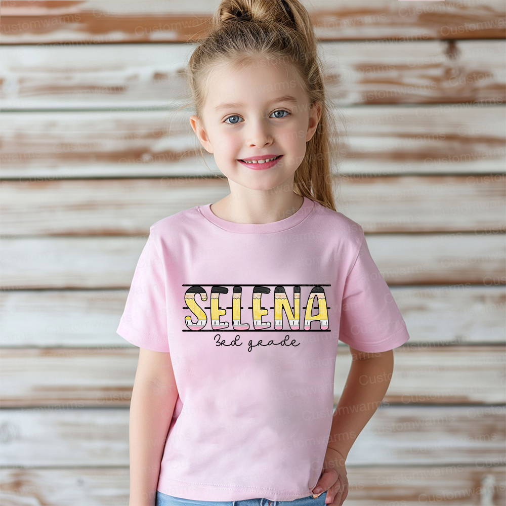 Personalized First Day Of Back To School Shirt | CWSchool10