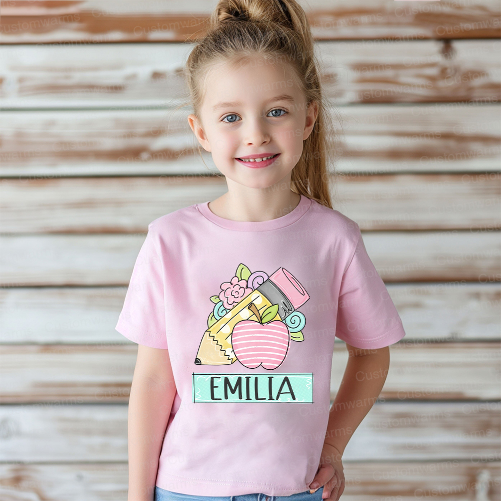 Personalized First Day Of Back To School Shirt | CWSchool13