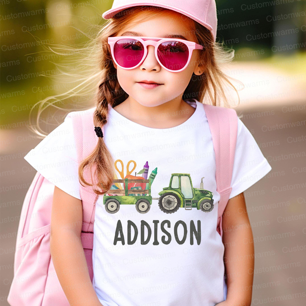 Personalized First Day Of Back To School Shirt | CWSchool16