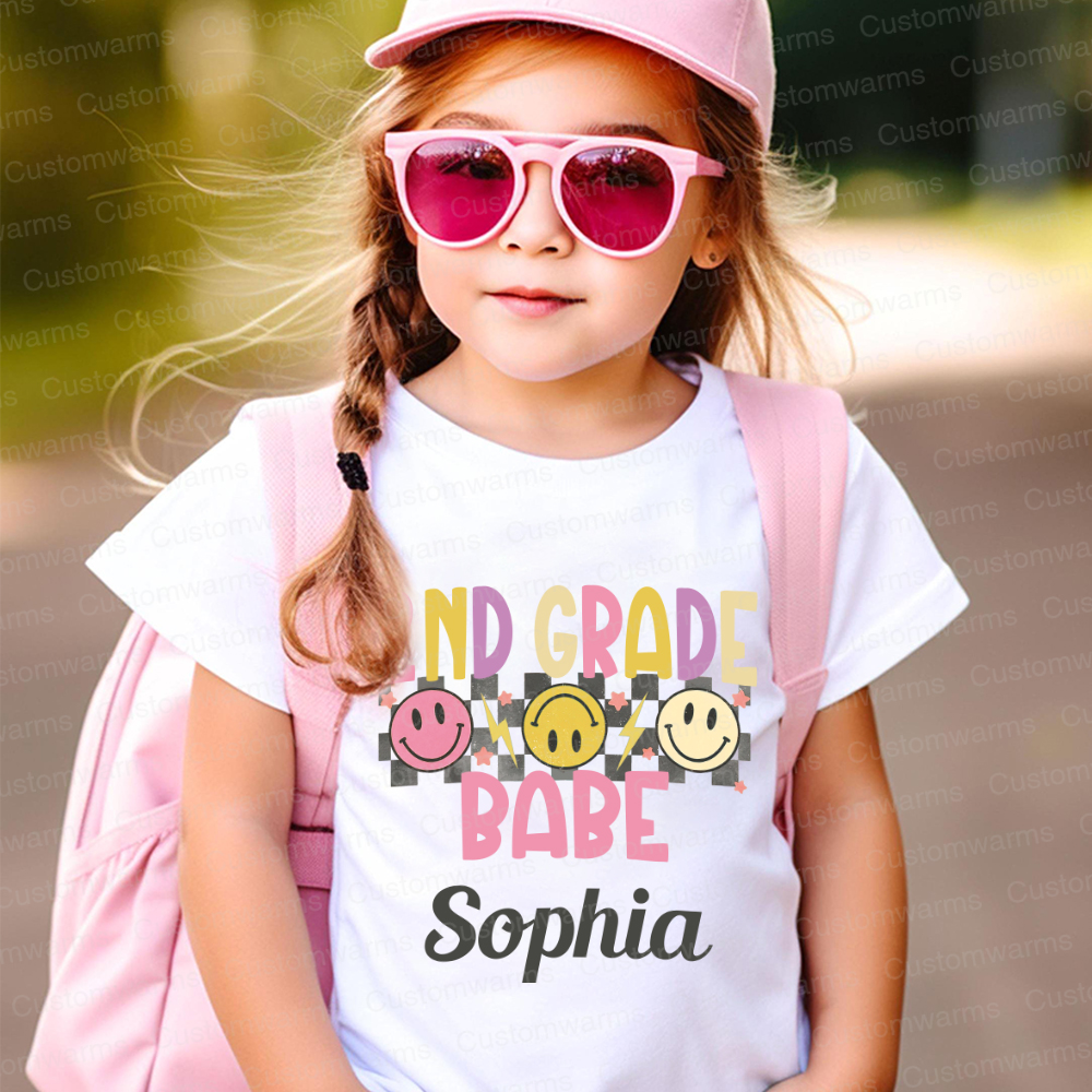Personalized First Day Of Back To School Shirt | CWSchool18