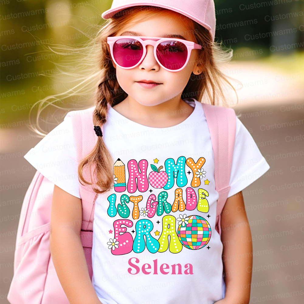 Personalized First Day Of Back To School Shirt | CWSchool19