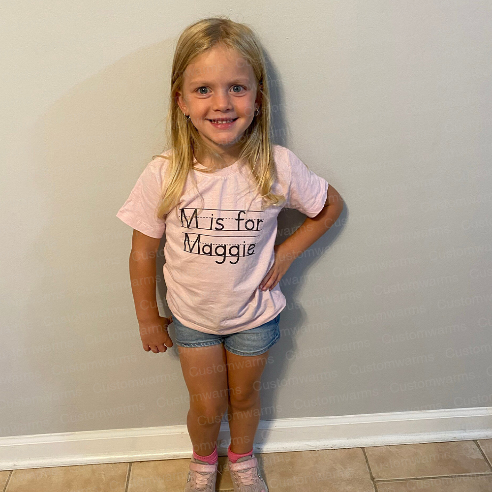 Personalized First Day Of Back To School Shirt | CWSchool20