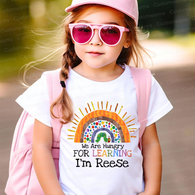 Personalized First Day Of Back To School Shirt | CWSchool24