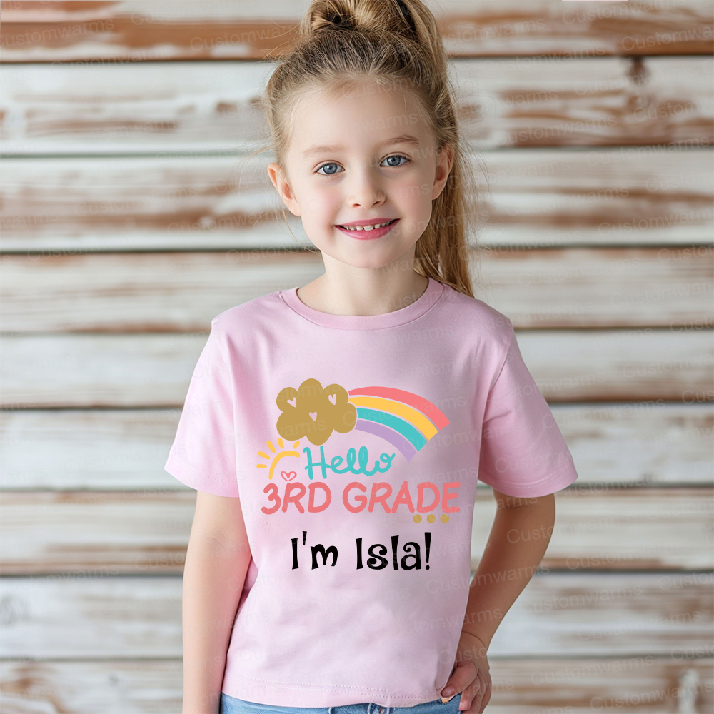 Personalized First Day Of Back To School Shirt | CWSchool25