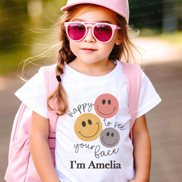 Personalized First Day Of Back To School Shirt | CWSchool30